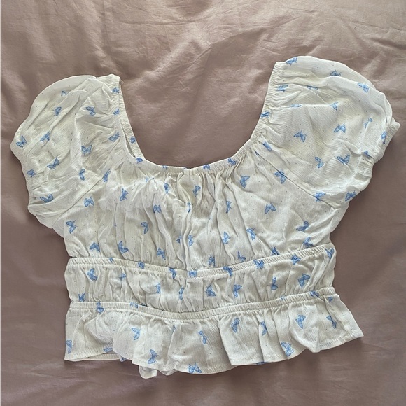 Ladies Self Esteem Crop Top - Picture 2 of 6